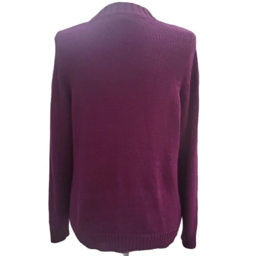 Torrid Plum RIBBED KNIT‎ CUTOUT NECK SWEATER